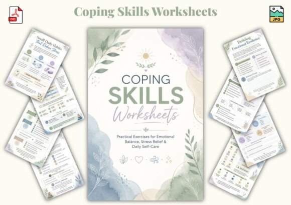 Coping Skills Worksheets: A Practical Tool for Emotional Regulation and Self-Awareness
