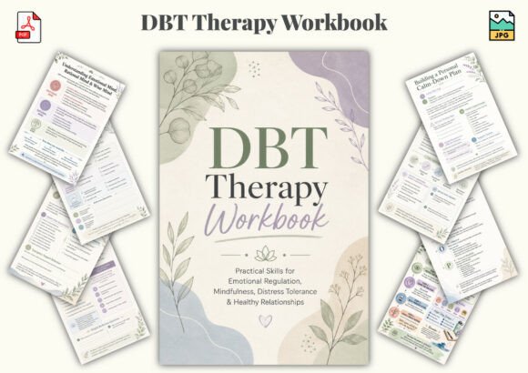 DBT Therapy Workbook: A Strategic Tool for Emotional Wellness and Self-Reflection
