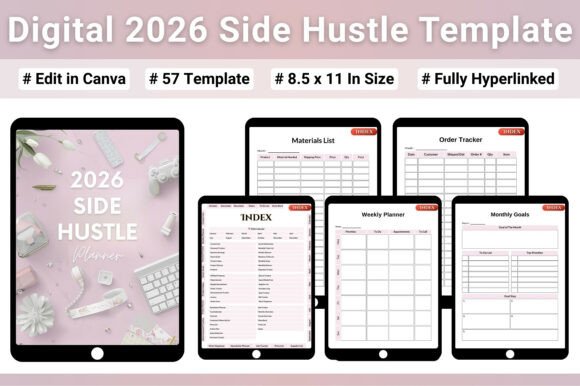 Digital 2026 Side Hustle Template: A Strategic Tool for Entrepreneurs and Creators