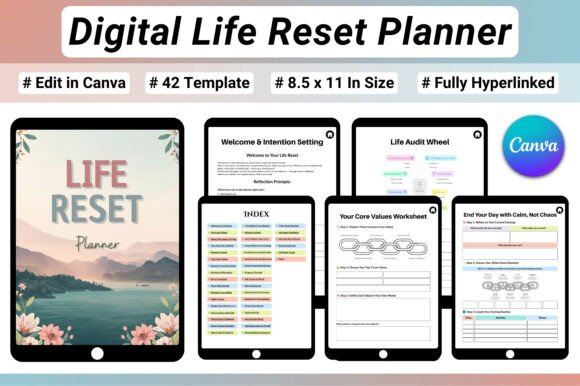 🌱 Digital Life Reset Planner