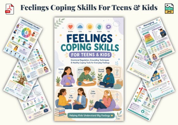 Feelings Coping Skills for Teens Kids