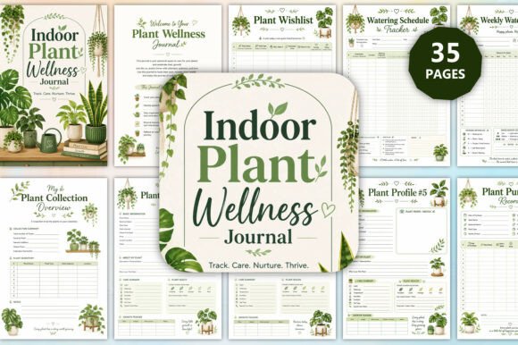 Indoor Plant Wellness Journal