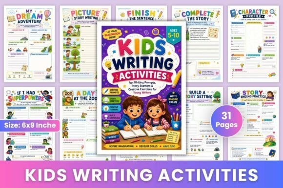 Kids Writing Activities – Creative Ways to Boost Imagination and Writing Skills