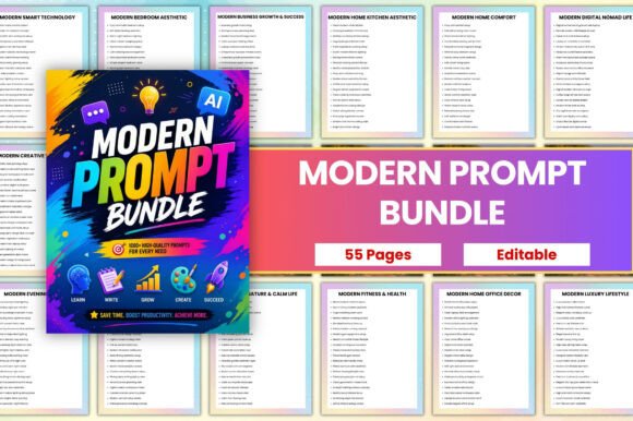 Modern Prompt Bundle: A Creative Powerhouse for Content Creators