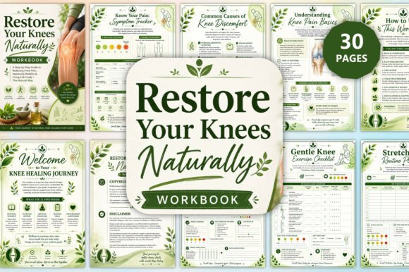 Restore Your Knees Naturally Workbook: A Holistic Approach to Joint Health and Mobility