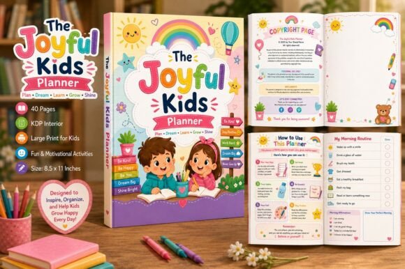 The Joyful Kids Planner: A Fun Way to Build Positive Habits in Children