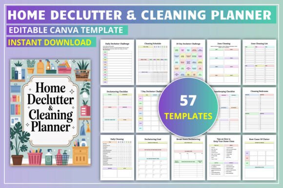 The Ultimate Home Declutter Cleaning Planner: A Game-Changer for Modern Living